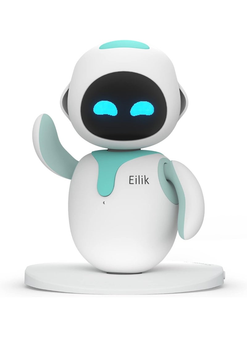 Eilik - Cute Robot Pets Toys with Abundant Emotions, Animations & Mini-Games, Your Perfect Desk Touch Interactive Companion, Holidays & Birthdays Gifts for Girls & Boys. - Image 1